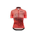 Santini Delta Vortex Short Sleeve Jersey Orange L Kvinna