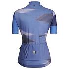 Santini Watt Indoor Short Sleeve Jersey Blå L Kvinna