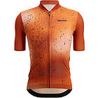 Santini Fango Short Sleeve Jersey Orange L Man