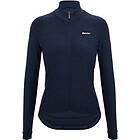 Santini Pure Long Sleeve Jersey Blå XL Kvinna