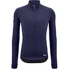 Santini Impetus Long Sleeve Jersey Blå M Man