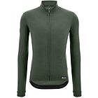 Santini Impetus Long Sleeve Jersey Grönt M Man