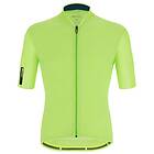 Santini Colore Puro Short Sleeve Jersey Grönt 2XL Homme