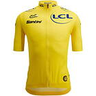 Santini Replica Tour De France Overall Leader 2022 Short Sleeve Jersey (Herre)