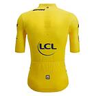 Santini Tour De France Official Overall Leader 2023 Short Sleeve Jersey (Homme)