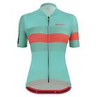 Santini Ecosleek Bengal Short Sleeve Jersey Blå XS Femme