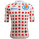 Santini Tour De France Official Gpm Leader 2023 Short Sleeve Jersey (Homme)