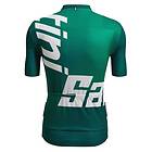 Santini Karma Logo Short Sleeve Jersey Grönt XS Man