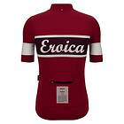 Santini Eroica Short Sleeve Jersey Röd M Man