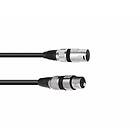 Omnitronic XLR cable 3pin 10m bk