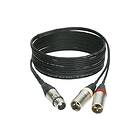 Klotz 1xXLR Fe 5-pin > 2xXLR Ma 3-pin 5m Neutrik