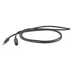 Proel 6,3mm ST Ma > XLR Fe 2m