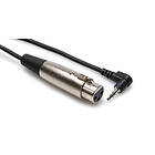 Hosa XLR Fe > 3,5mm Ma ST Angled 3m