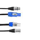 Eurolite Combi Cable DMX P-Con/3 pin XLR 5m