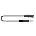 Quik Lok 1xXLR Ma > 1x6.3mm ST 4,5m
