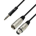 Adam Hall 1x6.3mm Ma ST > 1xXLR Fe [1m]