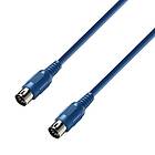 Adam Hall MIDI-Cable 0,75m Blue