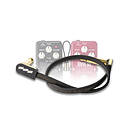 EBS PCF-PG10, Flat Patch Cable Premium Gold 10 cm