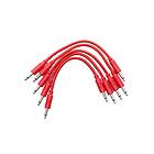 PCS Erica Synths Eurorack patch cables 10cm 5 Red Braided