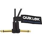 Quik Lok Pedal Connecting Flat Cable Gold 0,20m