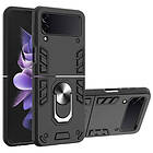 Capida Samsung Galaxy Z Flip3 5G Shockproof Hybrid skal med kickstand