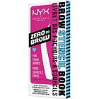 NYX Professional Makeup Zero to Brow Stencil For Thick Brows