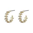 Snö Of Sweden Minna Small Earring Gold/Clear 15 mm