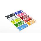 CARD STANDS SET 10X MULTICOLOR