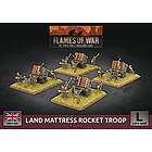 British Land Mattress Rocket Troop (plastic)