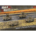 Soviet BRDM-2 Recon Platoon (plastic)