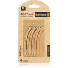 SOFTdent Bamboo Interdental Brushes Mellanrumsborstar av bambu 0,4 mm 6 st. unisex