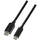 LogiLink USB-C -> DisplayPort 1,2 1,8m UA0335