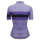 Santini Eco Sleek Bengal Short Sleeve Jersey Lila 2XL Kvinna