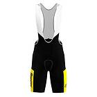 Santini Tour De France Fan Line Overall Leader 2023 Bib Shorts Svart M Man