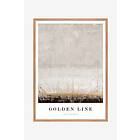 Malerifabrikken Tavla Golden line, Ek ram Beige