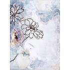 Malerifabrikken Poster Soft Flower 1 Vit