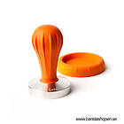 Cafelat Pillar Tamper Flat Orange 54mm