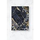 Malerifabrikken Poster Black marble Plano Svart 50X70