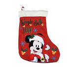 Julstrumpa Mickey Mouse Happy smiles 42 cm Polyester