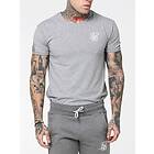 SikSilk Contrast Industry Gym Tee (Herr)