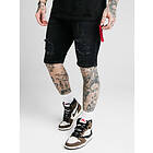 SikSilk Distressed Flight Shorts (Herr)