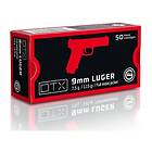 Geco DTX 9 mm Luger 7,5g/115 gr, 50 st/ask