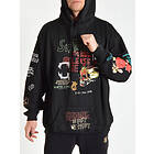 Sixth June Graffiti Hoodie (Herr)