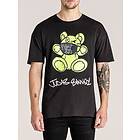 Judas Sinned Fight Bear Mask Tee (Herr)