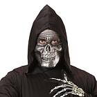 One Dödskalle Halvmask Silver size