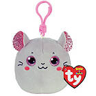 TY Squishy Beanies Clip Catnip, Mus