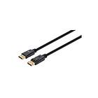 Manhattan 355575 DisplayPort kabel 2 m Sort