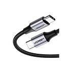 Ugreen USB Type-C-kabel USB-C till USB-C 2 m