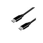 LogiLink CU0153 USB-kabel 0.3 m USB 2.0 USB C Sort