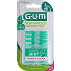 GUM Soft-Picks Comfort Flex Cool Mint Large 40 st